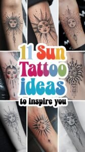 Read more about the article 11 Sun Tattoo Ideas to Inspire You