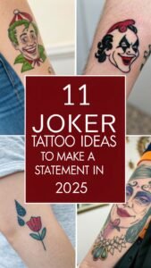 Read more about the article 11 Joker Tattoo Ideas to Make a Statement in 2025