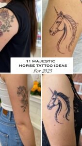 Read more about the article 11 Majestic Horse Tattoo Ideas to Fuel Your Passion 2025