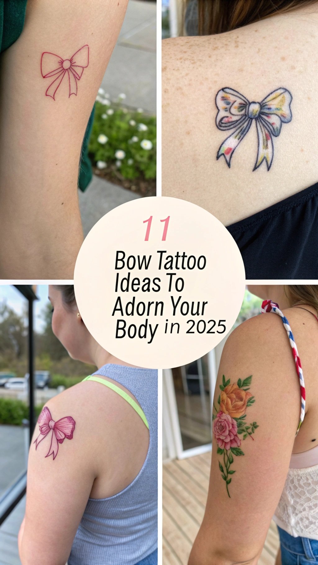 Read more about the article 11 Bow Tattoo Ideas to Adorn Your Body in 2025