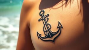 Read more about the article Anchor Tattoo Meaning and Symbolism