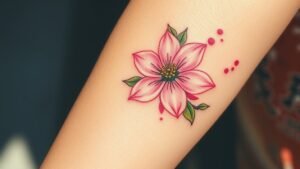 Read more about the article Japanese Cherry Blossom Tattoo Meaning and Symbolism