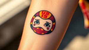 Read more about the article Daruma Doll Tattoo Meaning and Symbolism