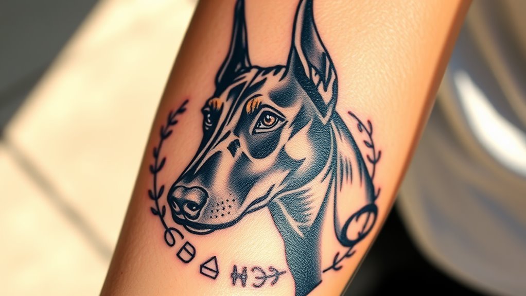 Read more about the article Doberman Tattoo Meaning and Symbolism