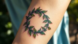 Read more about the article Wreath Tattoo Meaning and Symbolism