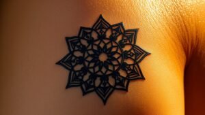 Read more about the article Yantra Tattoo Meaning and Symbolism