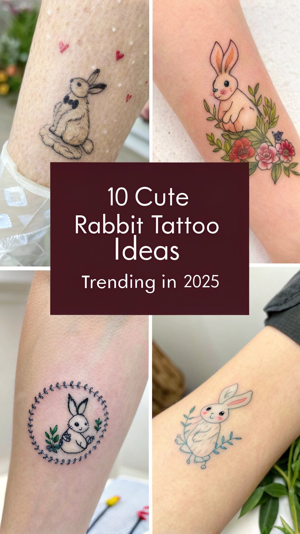 You are currently viewing 10 Cute Rabbit Tattoo Ideas Trending in 2025